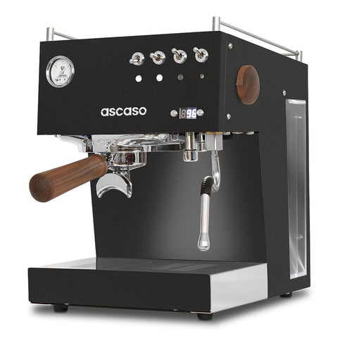 Ascaso Steel Duo PID Espresso Coffee Machine - Black/Wood product photo