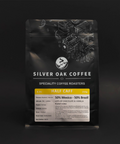 A bag of our half caff coffee blend