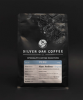 Coffee Bag with beans from Peru - Alpes Andinos farm. Notes of light skinned berries & melon.