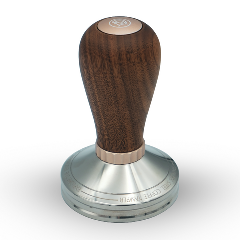 zeroHero 58mm Espresso Tamper - Walnut/Stainless Steel product photo